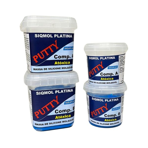 Borracha De Silicone Platina Massa (putty)