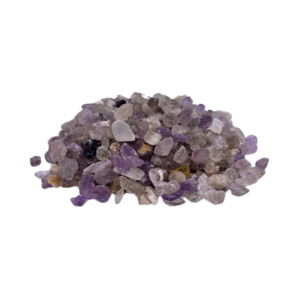 Pedra Decorativa Ágata - Lilás P - 100g