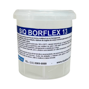Borracha Termo Moldável - Siq Borflex 13 - 800g