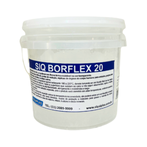 Borracha Termo Moldável - Siq Borflex 20 - 1Kg