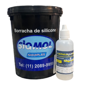 Borracha de Silicone - Siqmol 6008 - 1Kg