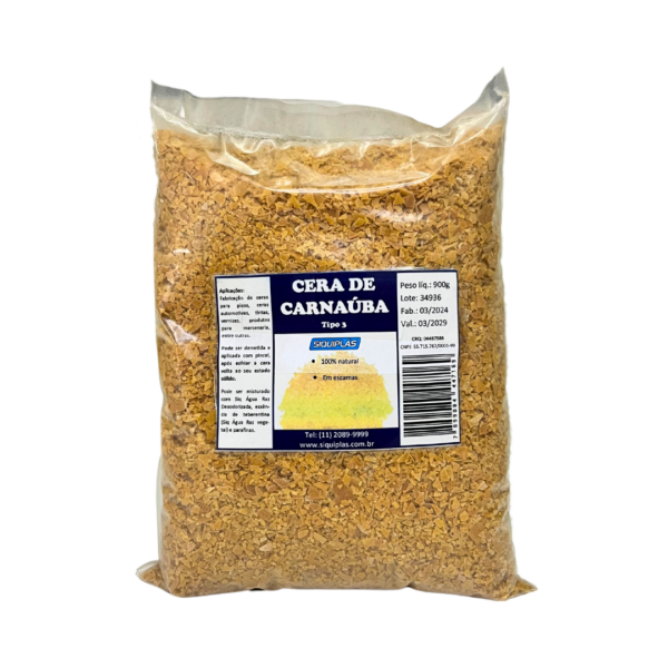 Siq Cera de Carnaúba T3 - 900g