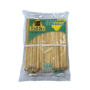 Palito abaixador de língua - C/ 100