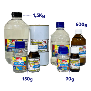 Kit Resina Epóxi - Siq Dur Color - Vitrificação Incolor