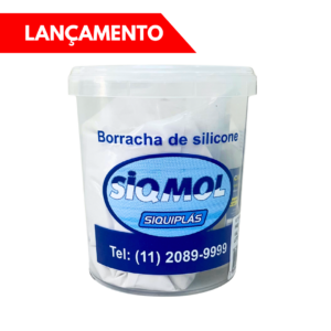Kit Siqmol 8010 PASTA - Branca C/ Catalisador - 1 kg